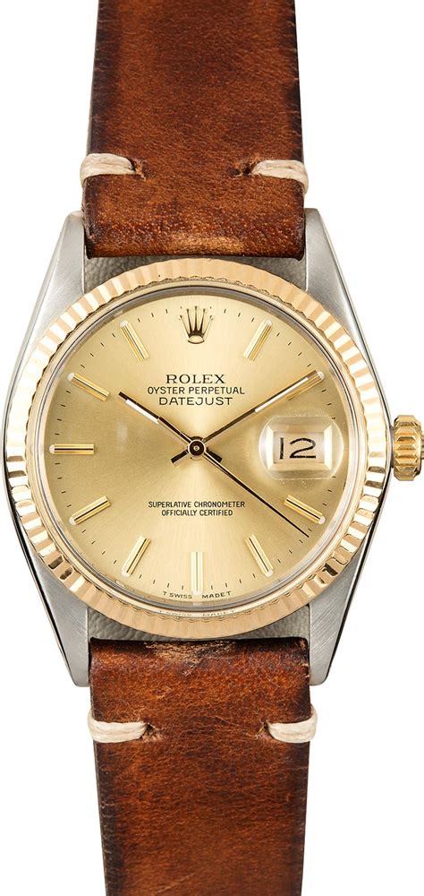 rolex california datejust leather|leather bands for Rolex Datejust.